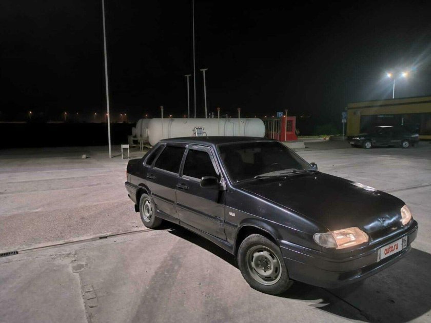 ВАЗ 2115 серо-зеленый металлик