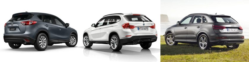 Мазда сх5 и БМВ х5