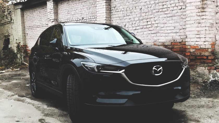 Mazda CX 5 черная