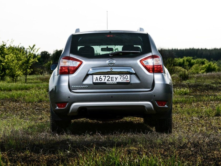 Nissan Terrano сзади