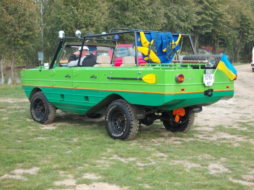 Колесный автомобиль-амфибия ГАЗ-59037а