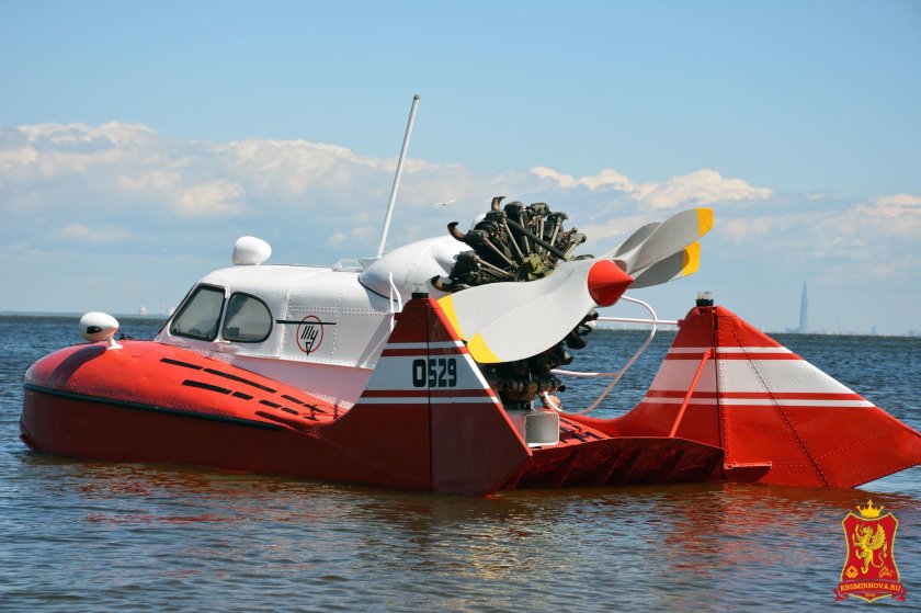 Аэросани-амфибия а-3