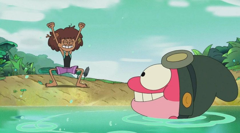 Амфибия мультсериал прутик