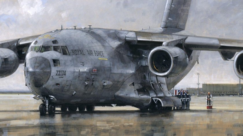 Самолет c-17 Globemaster III