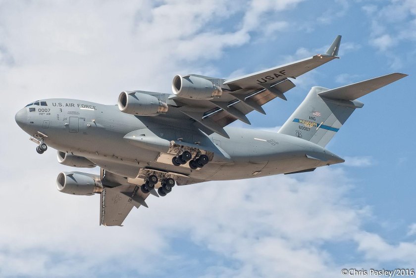 C 17 Globemaster ВВС США