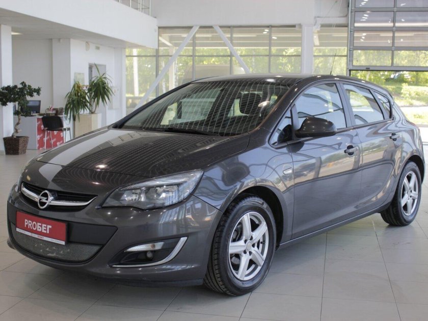 Opel astra j рестайлинг