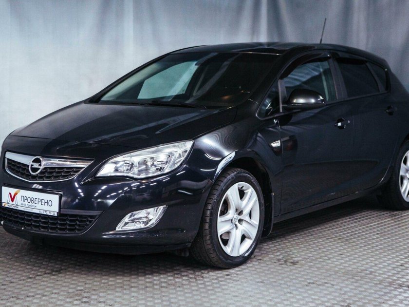 Астра j 2011 чёрная