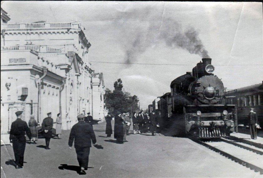 Вокзал Воронеж 1943