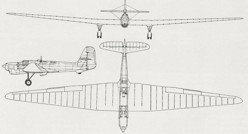 Ант-25 чертежи
