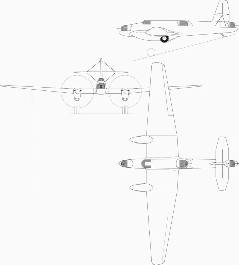 Ант-41 чертежи