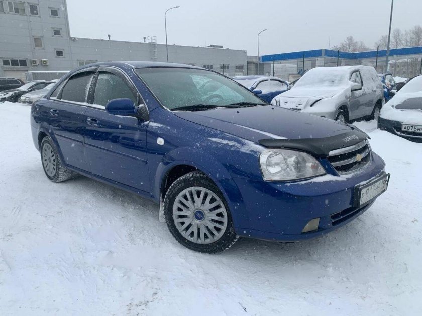 Шевроле лачетти седан синий