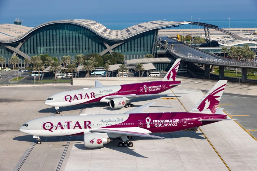 Boeing 777-200lr qatar airways