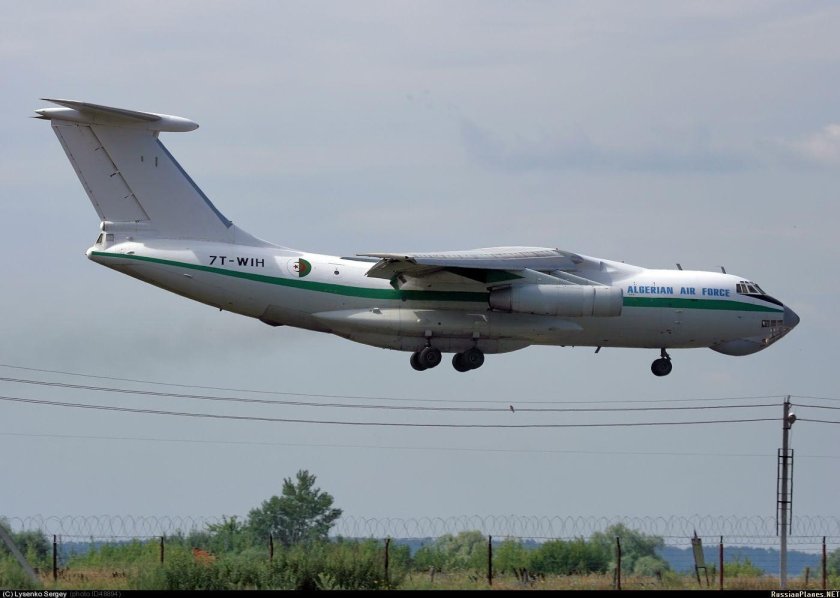 Ил 76 ВВС Алжира
