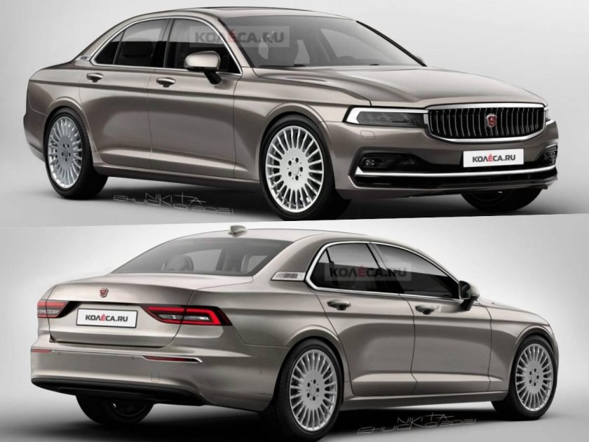 Новая ГАЗ Волга 2022-2023