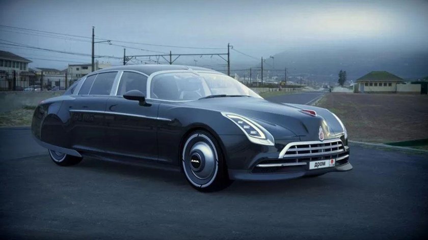 Новый ГАЗ-12 зим гиперлайнер