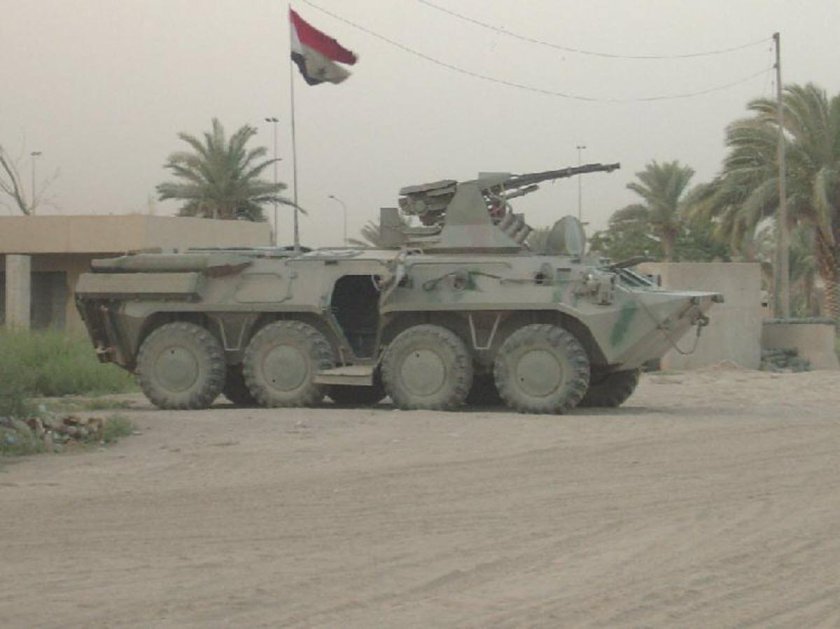 БТР-80 В Ираке