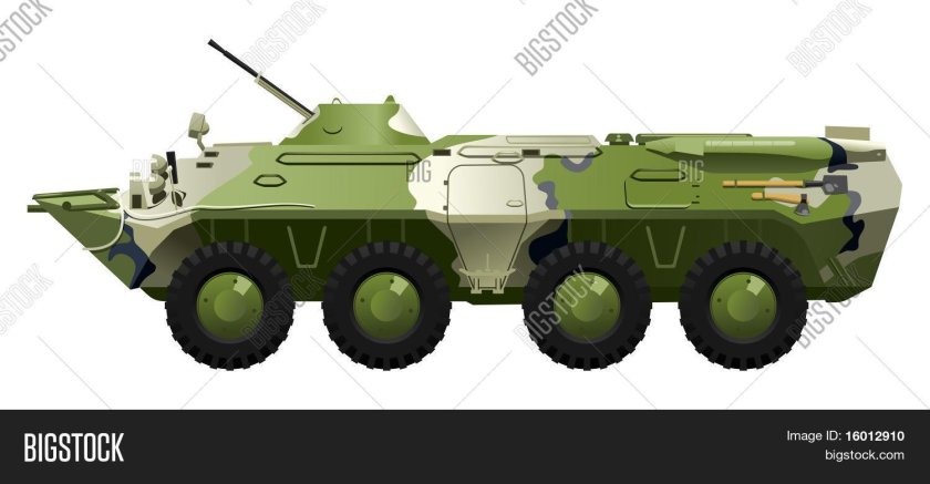 БТР 80 вектор