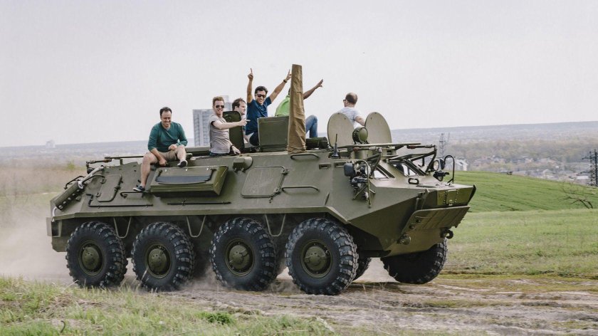 Русский бтр