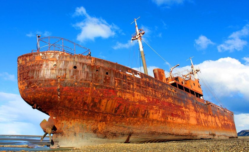 Заполярье Ржавый корабль