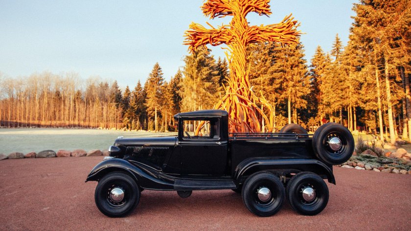 ГАЗ 21 трехосный