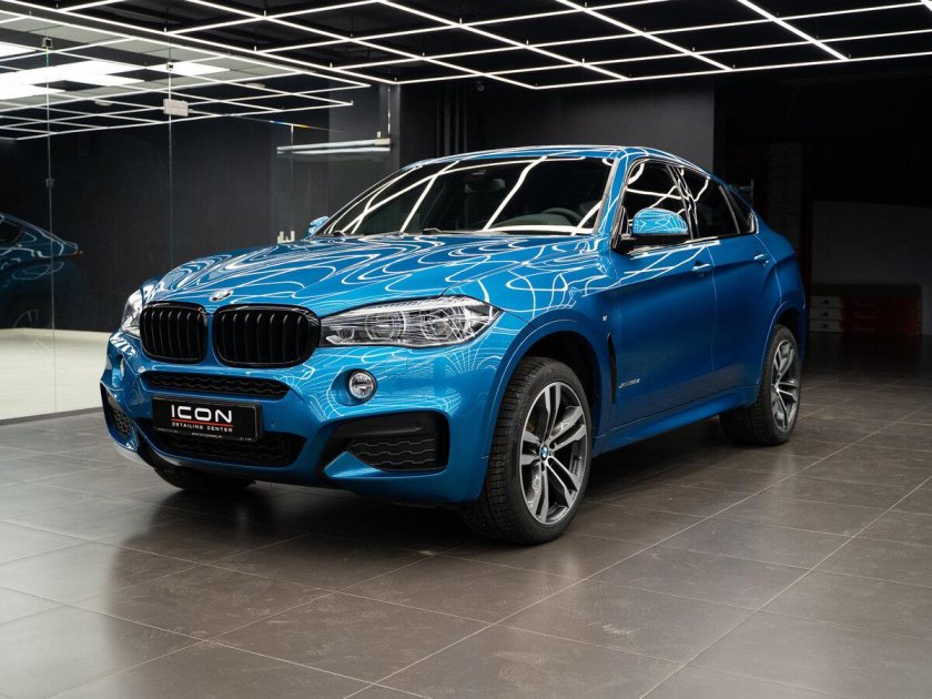BMW x6 f16 Blue