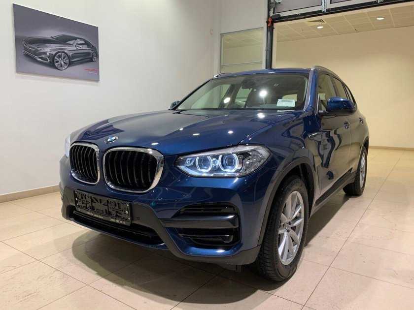 БМВ x4 g02 синий Фитоник антихром