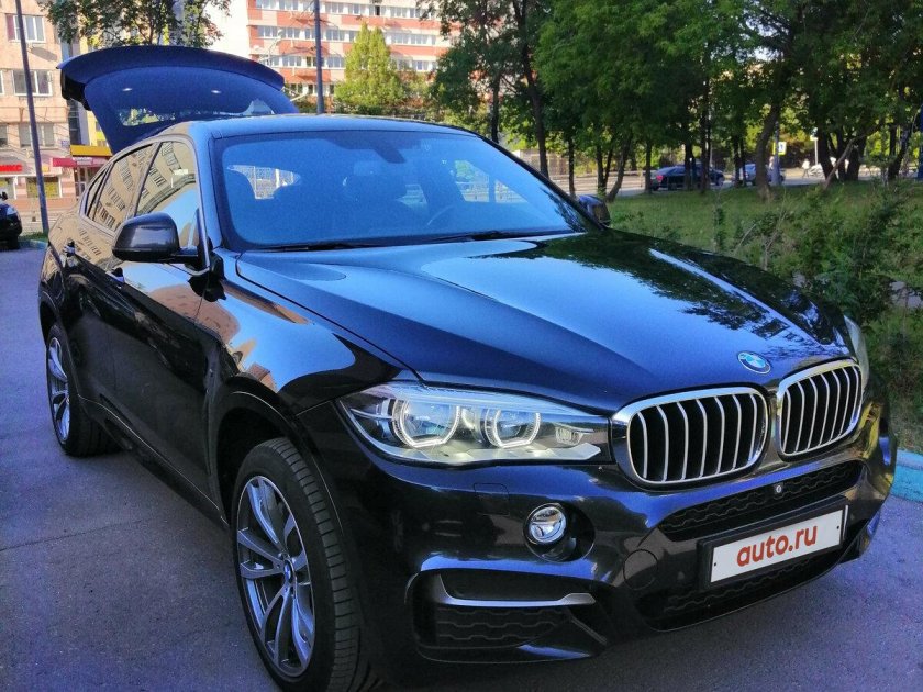 БМВ x6 темно синий