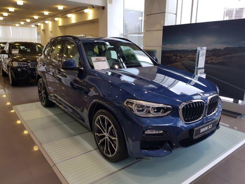 BMW x3 g01 Blue