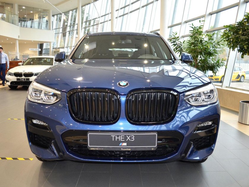 BMW x5 синий Фитоник