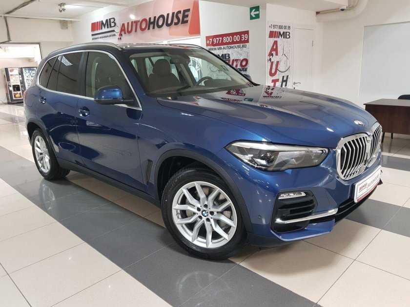 BMW x5 синий Фитоник