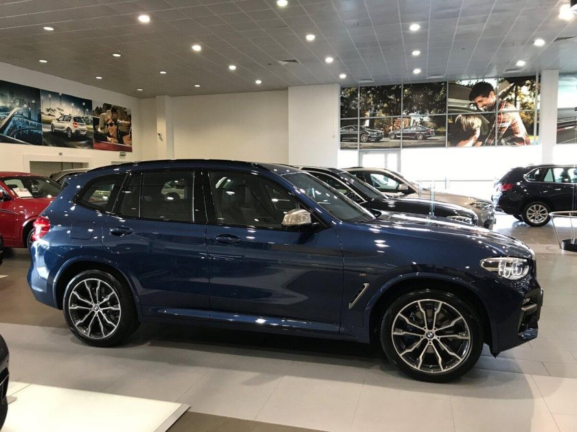 BMW синий Фитоник