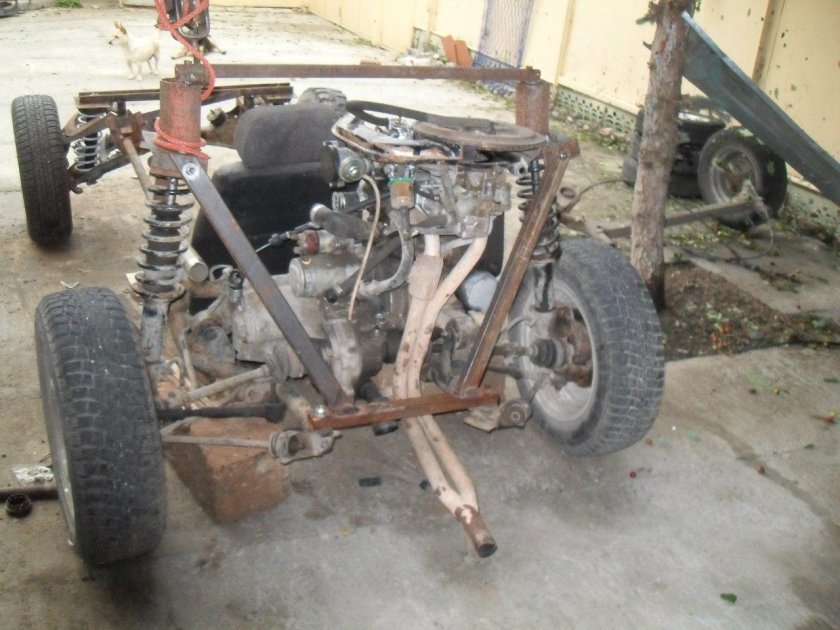 Багги из ВАЗ 1111 Ока