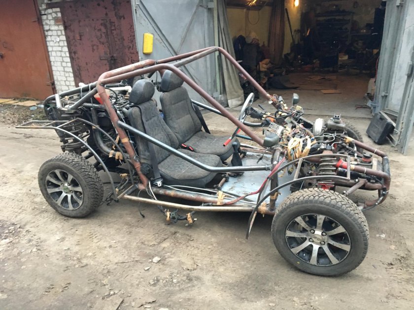 Багги с мотором ЗМЗ 406