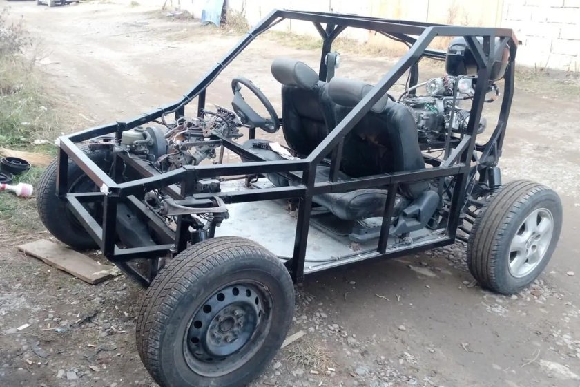 Багги с задним мостом от ВАЗ 2101