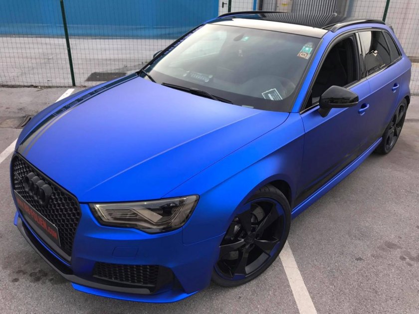 Ауди а5 синий мат