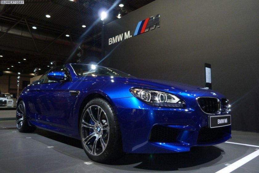 BMW m6 Blue