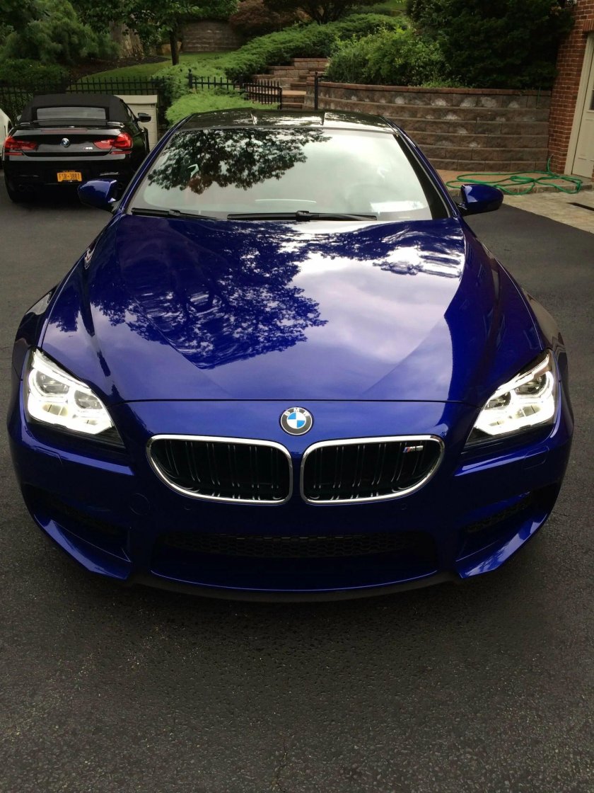 BMW m6 San Marino Blue