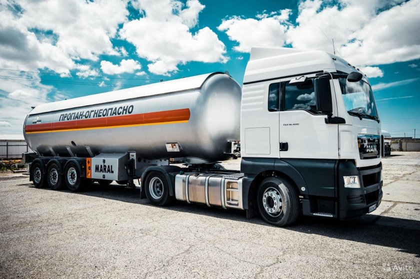 Скания газовоз