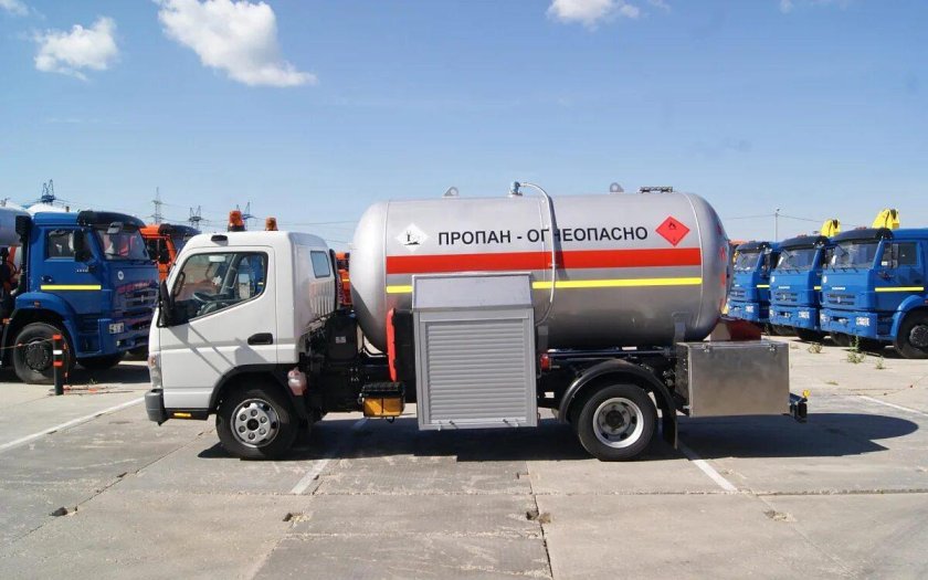 Газовоз автоцистерна АЦТ-6