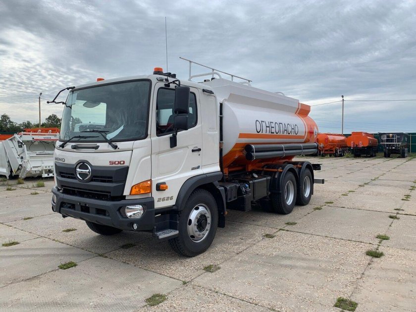 Автобау Москва Хино 15 бензовозы