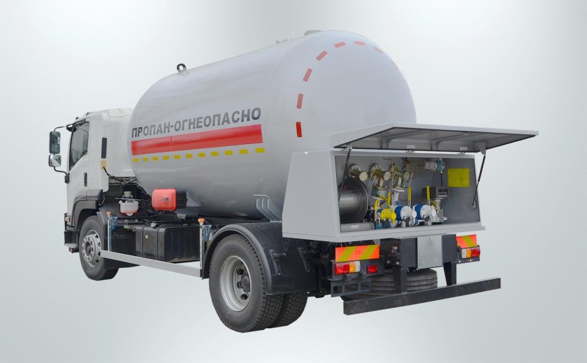 КАМАЗ 65115 газовоз