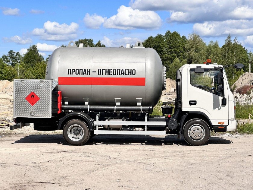 Заправка газгольдера