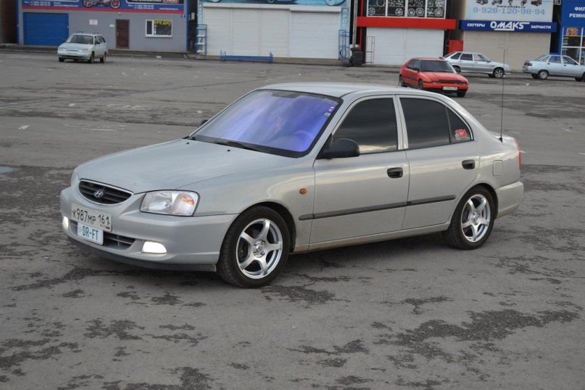 Хендай акцент r 15