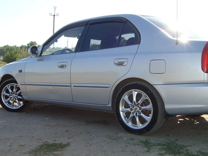Hyundai Accent на 15 дисках