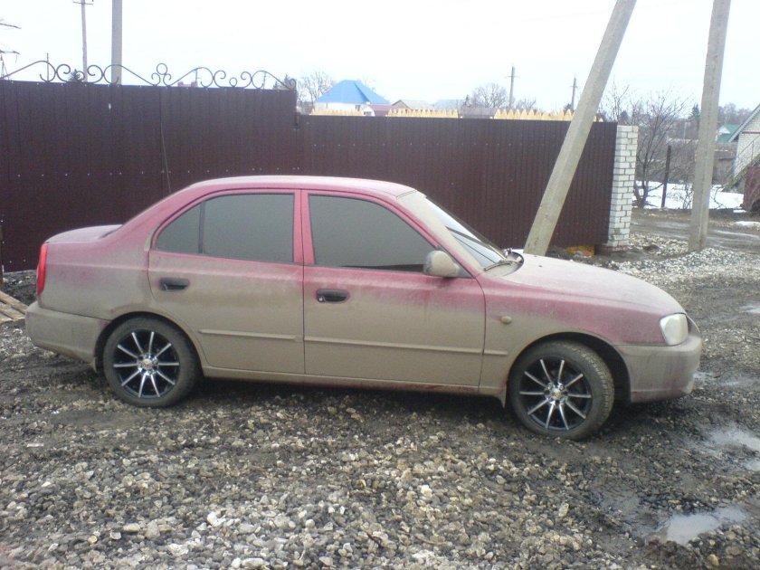 Хендай акцент r 15