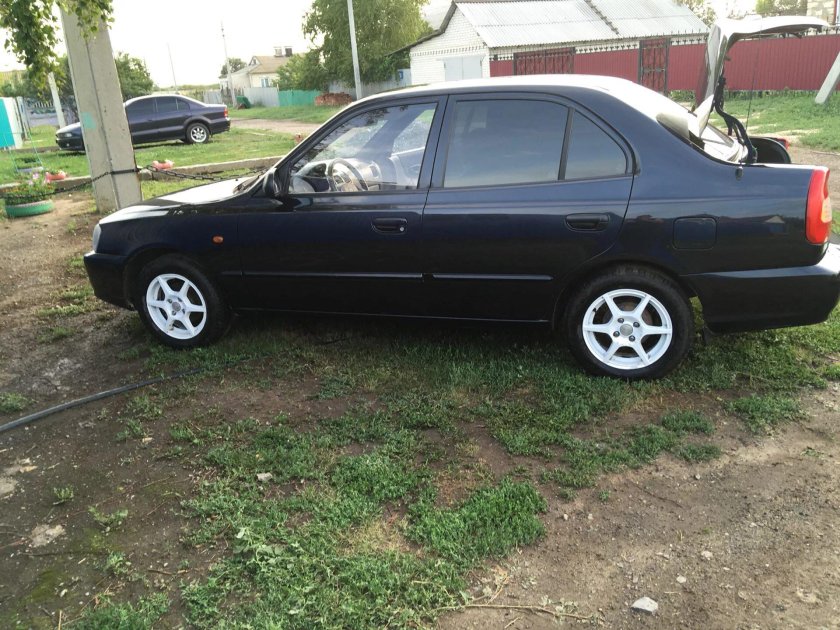 Диски на хендай акцент