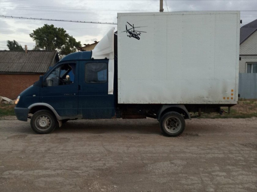 Газель фермер вид сзади кузов