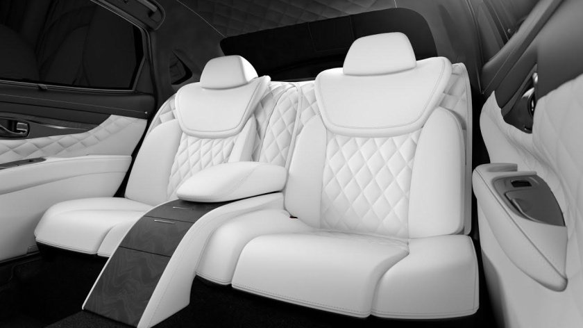 Infiniti q70l белый салон