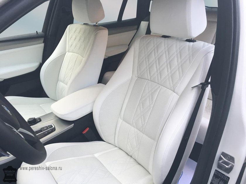 Сиденья алькантара BMW f10