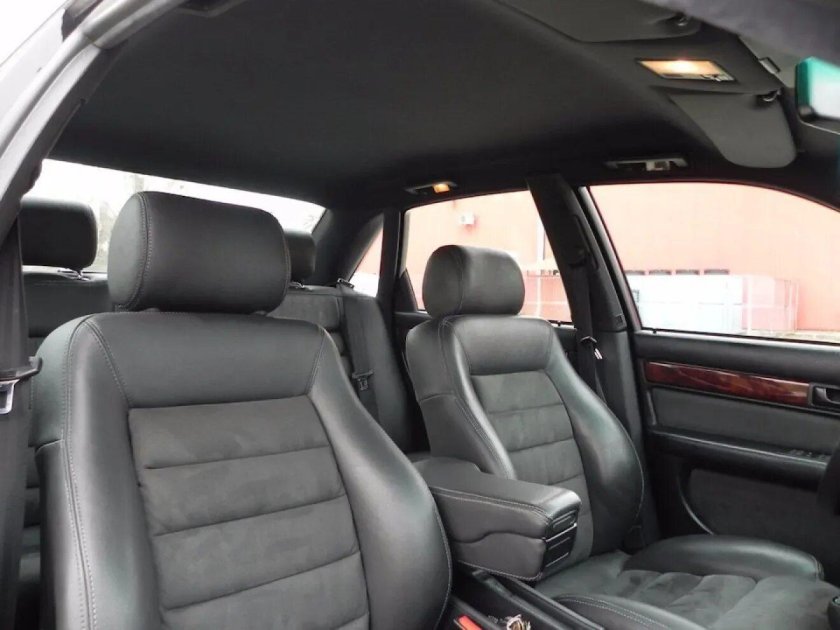 Кожаный салон Ауди а6 с4